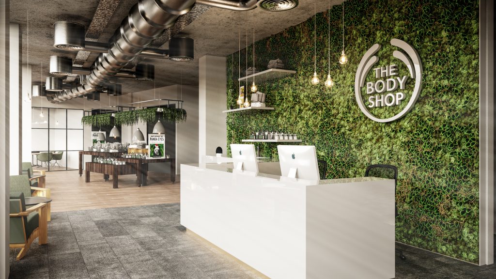 The Body Shop – Biophilic Branded Workplace